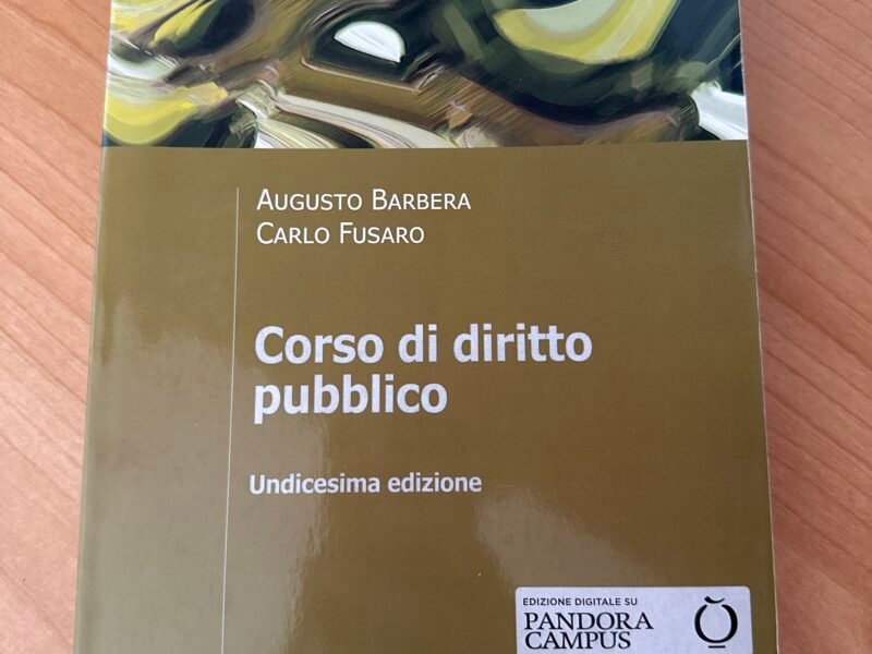 Corso di diritto pubblico