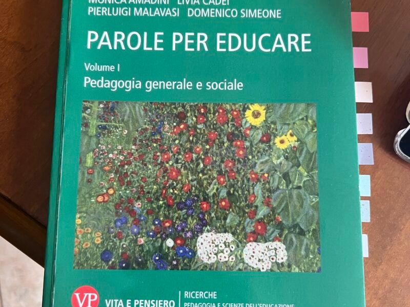 Parole per educare Volume I