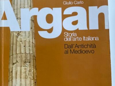 Argan storia dell arte italiana