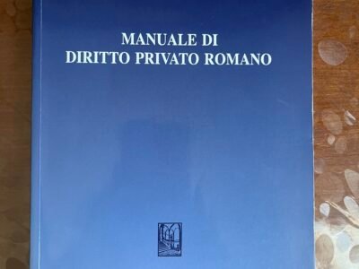 Manuale di diritto privato romano