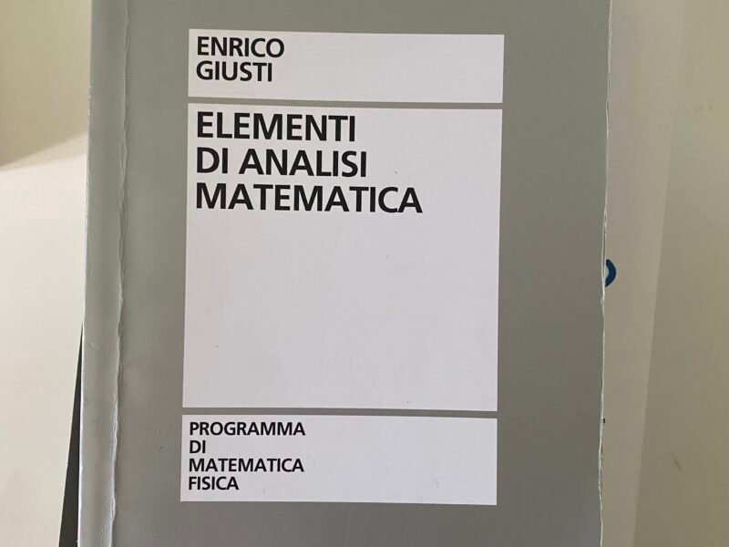 Elementi di analisi matematica