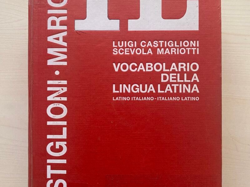 Vocabolario della lingua latina