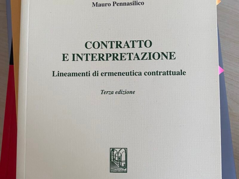 Contratto e interpretazione