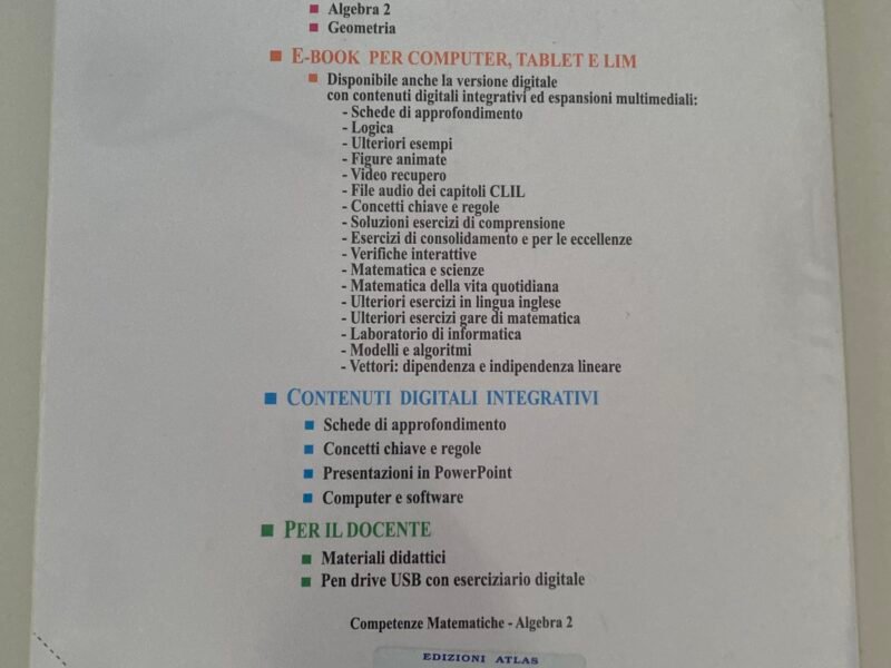 Competenze Matematiche 2