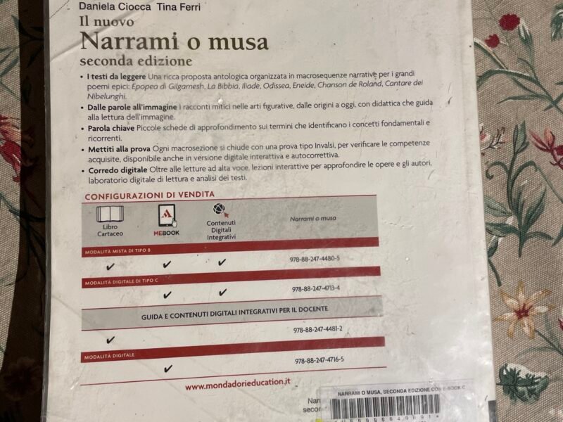 Narrami o musa seconda edizione