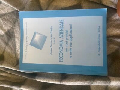 l’economia aziendale nei suoi principi e nelle sue applicazioni