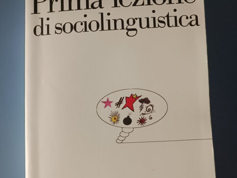 Prima lezione di sociolinguistica