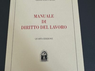 Manuale di Diritto del Lavoro