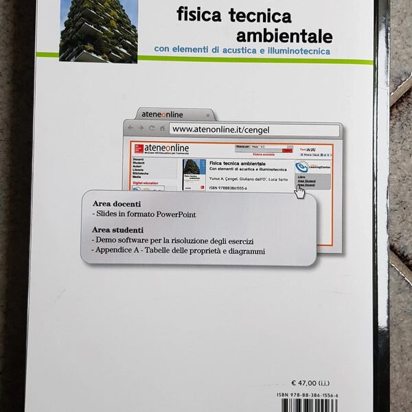 Fisica tecnica ambientale con elementi di acustica e illuminotecnica