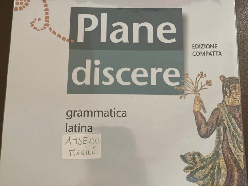 Plane Discere 1 + grammatica latina biennio