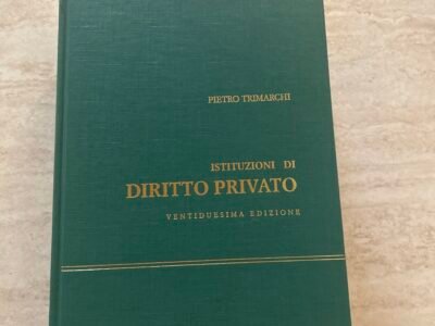 Istituzioni di Diritto Privato