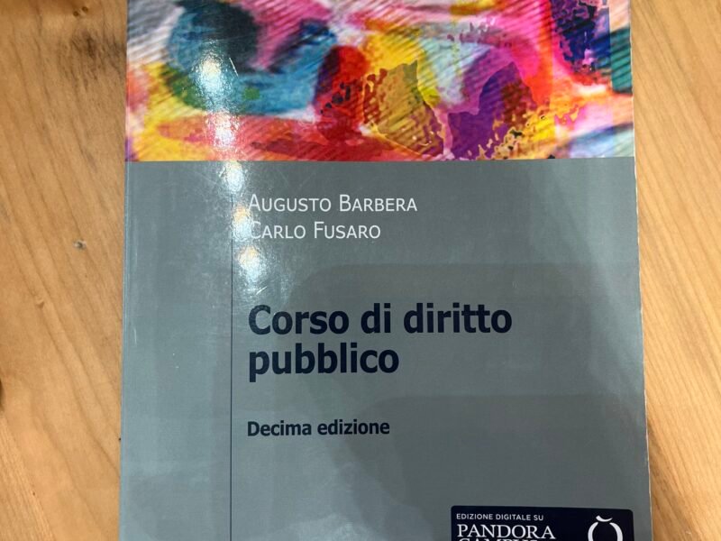 Corso di diritto pubblico