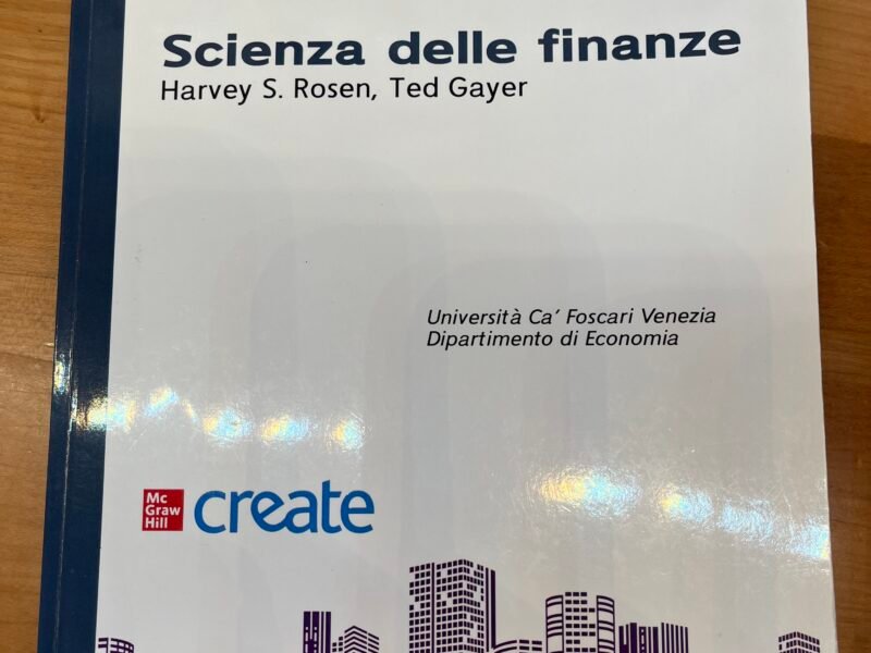 Scienze delle finanze