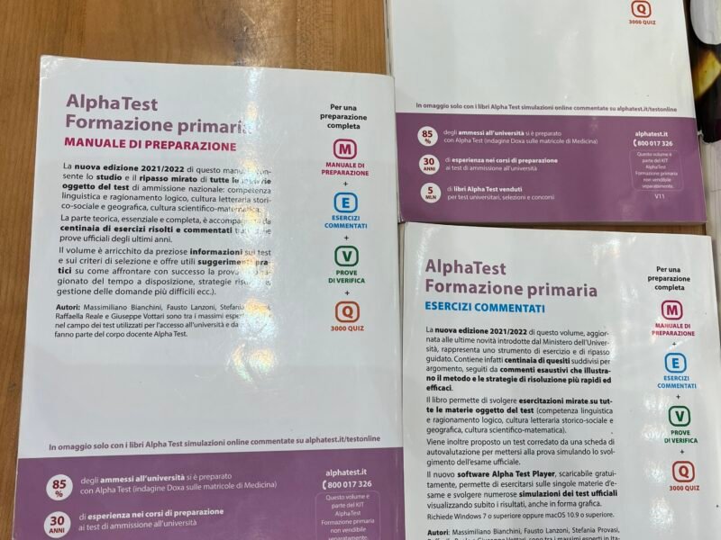 Alpha test formazione primaria