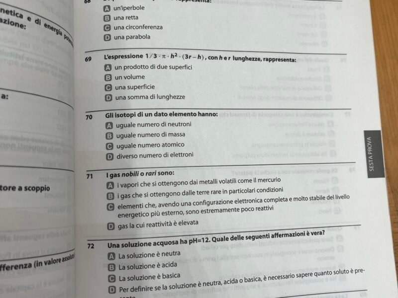 Alpha test formazione primaria