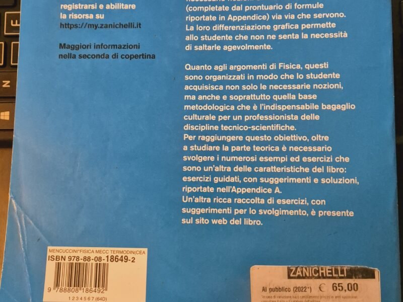 Fisica Meccanica e Termodinamica con esempi ed esercizi