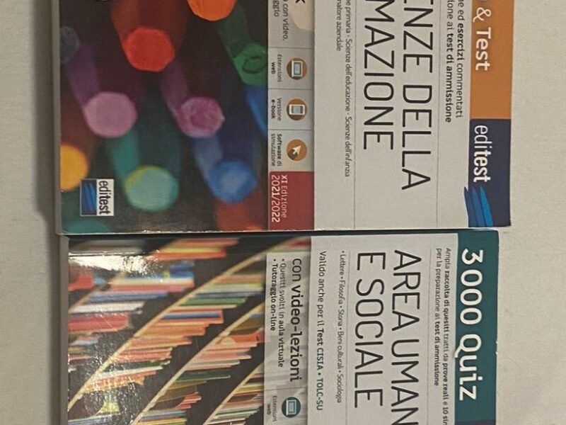 Scienze della formazione, scienze dell'educazione. Kit di preparazione al test di ammissione università