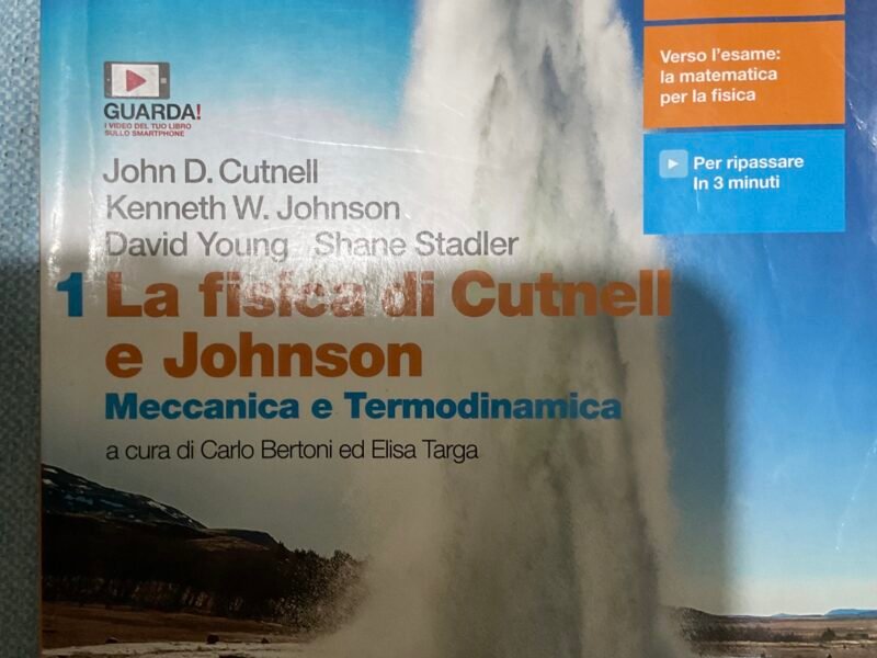 La fisica di Cutnell e johnson