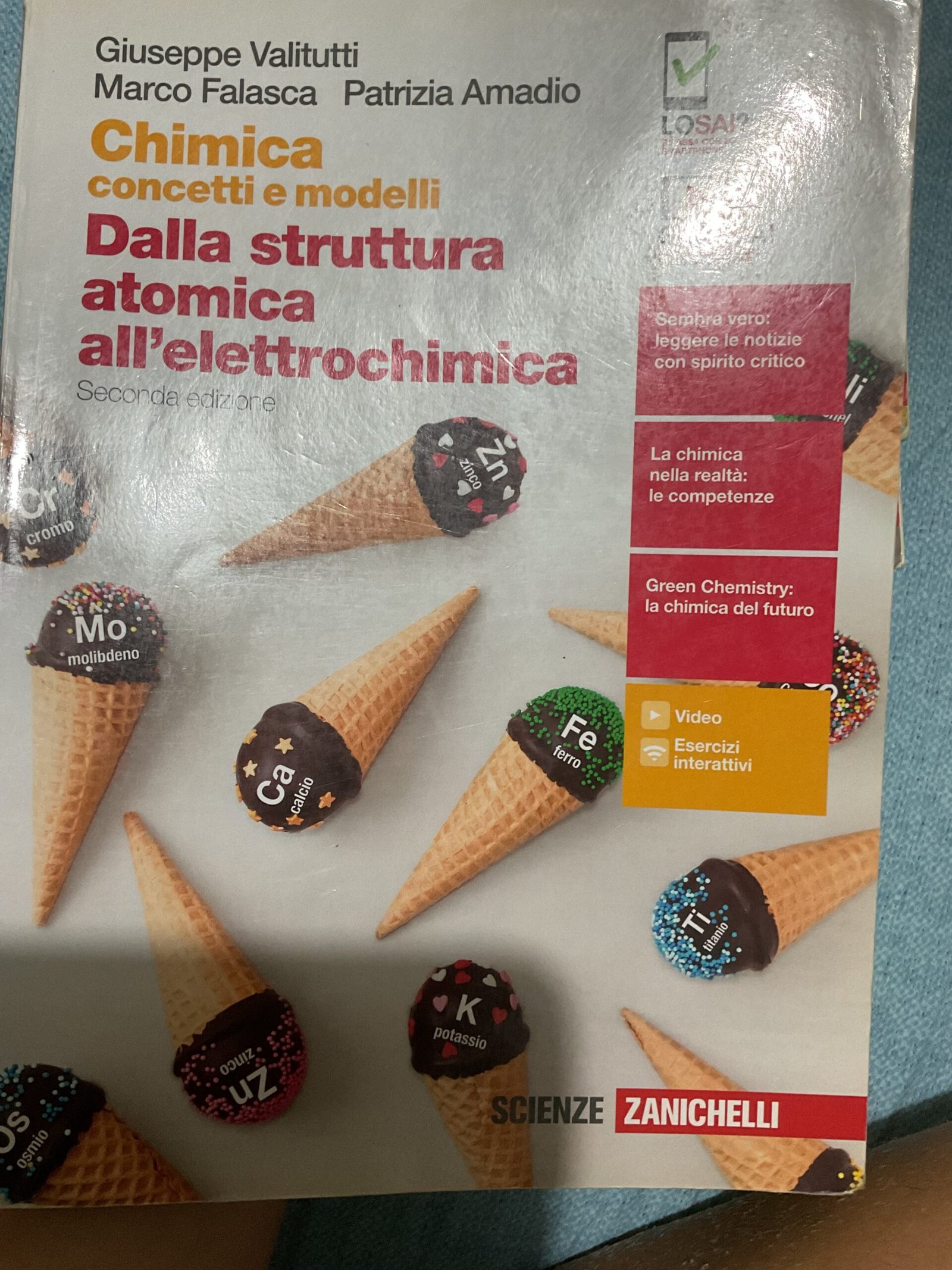 Chimica concetti e modelli della struttura atomica all’elettrochimica