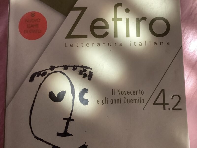 Zefiro letteratura italiana il novecento e gli anni 2000