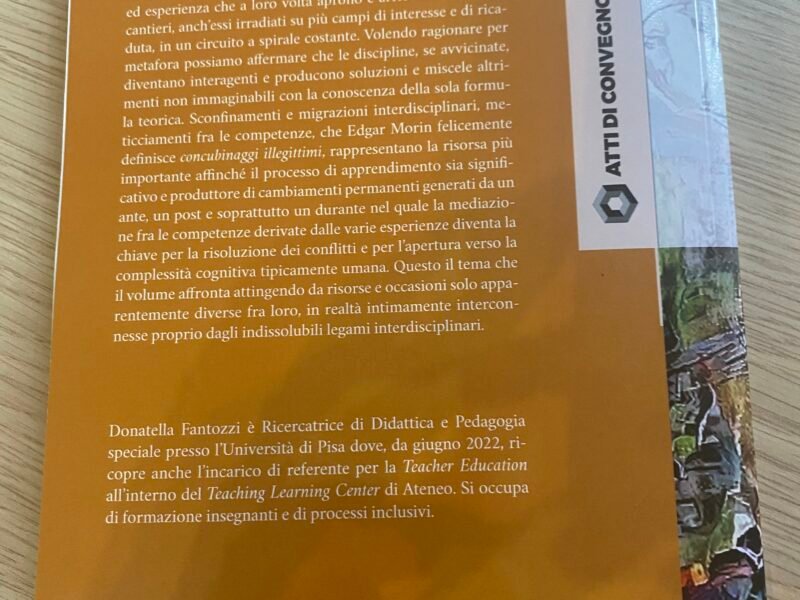 la pedagogia come territorio di confine interdisciplinare