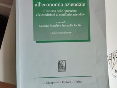 Introduzione all'economia aziendale