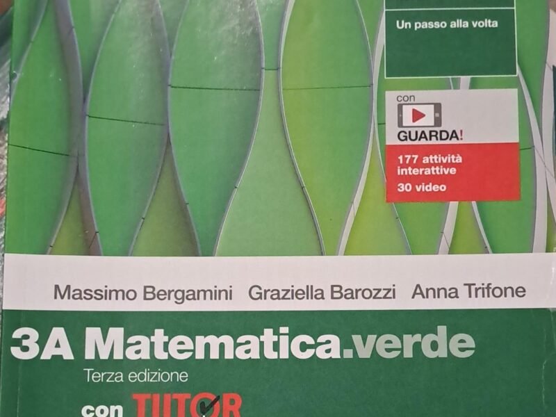 3A/3B MAtematica.verde