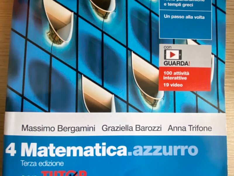 Matematica azzurro 4